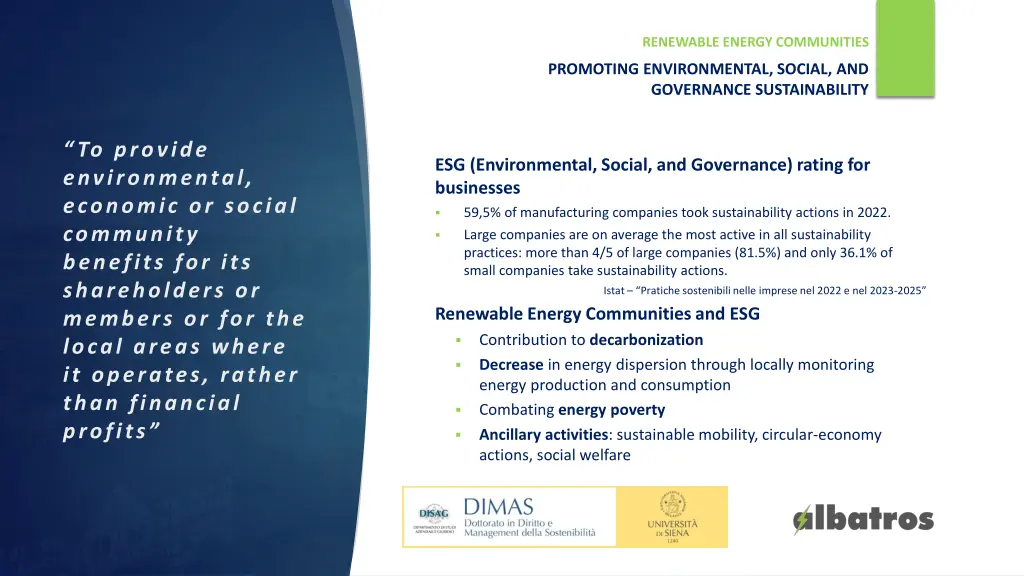 renewable energy communities 1