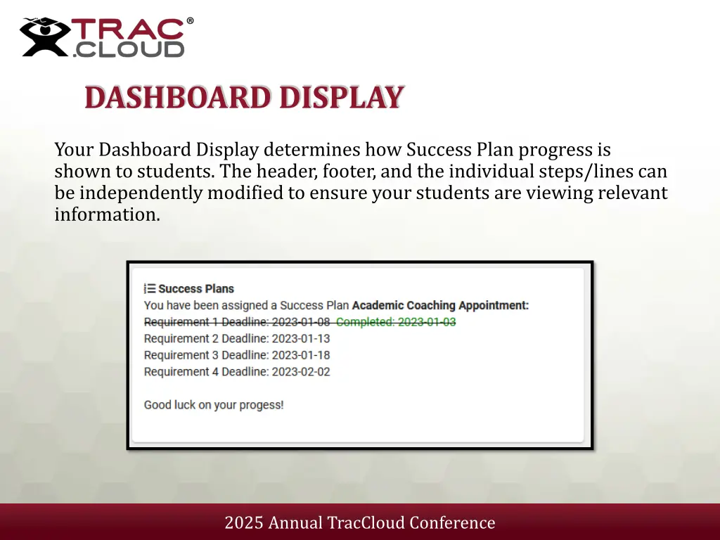 dashboard display