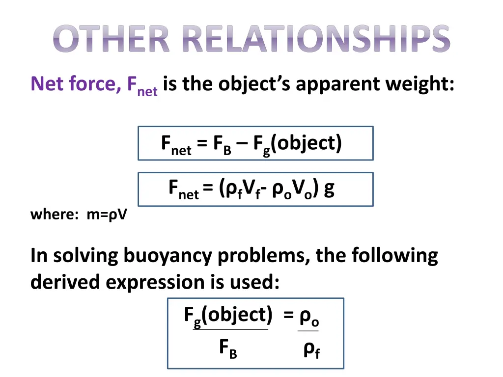 other relationships