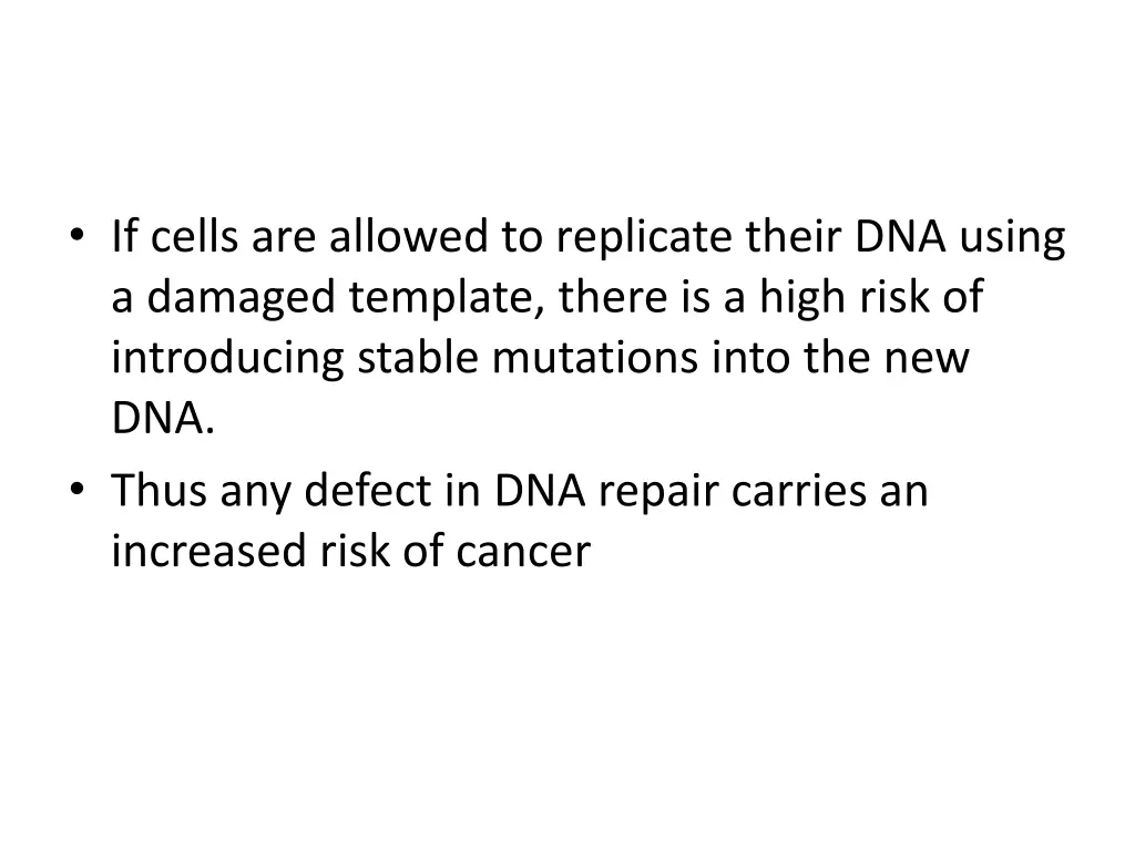 if cells are allowed to replicate their dna using