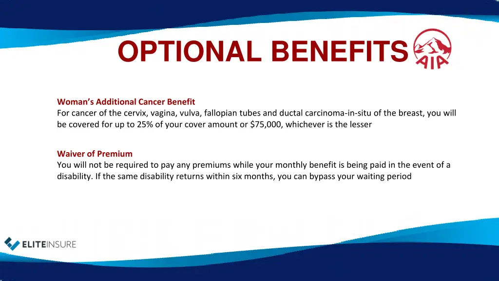 optional benefits 4