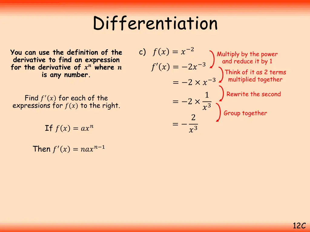 differentiation 10