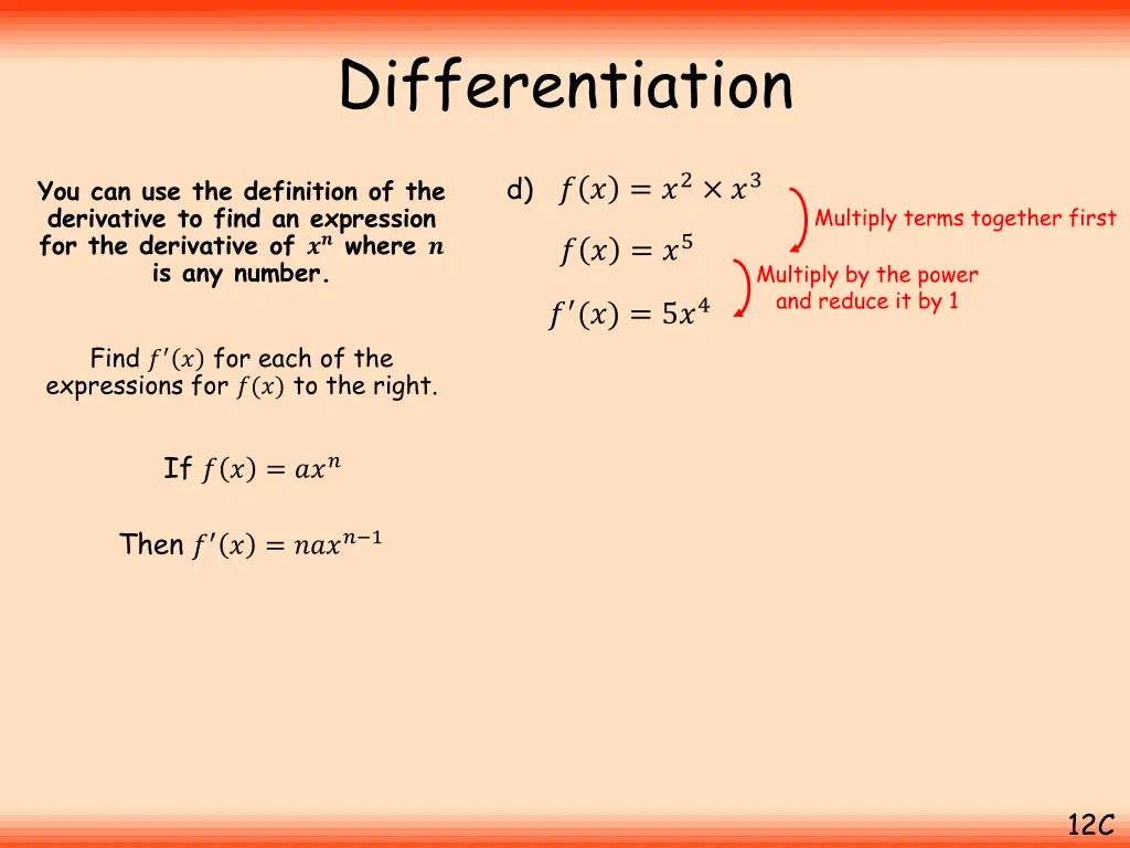 differentiation 11
