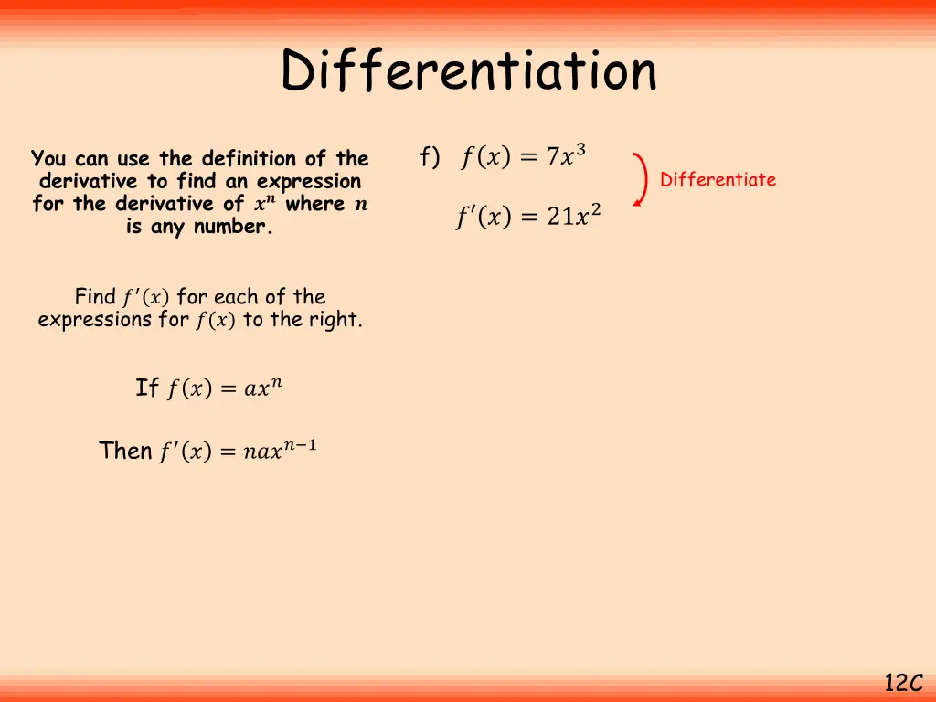 differentiation 13