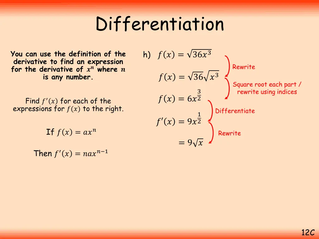differentiation 15