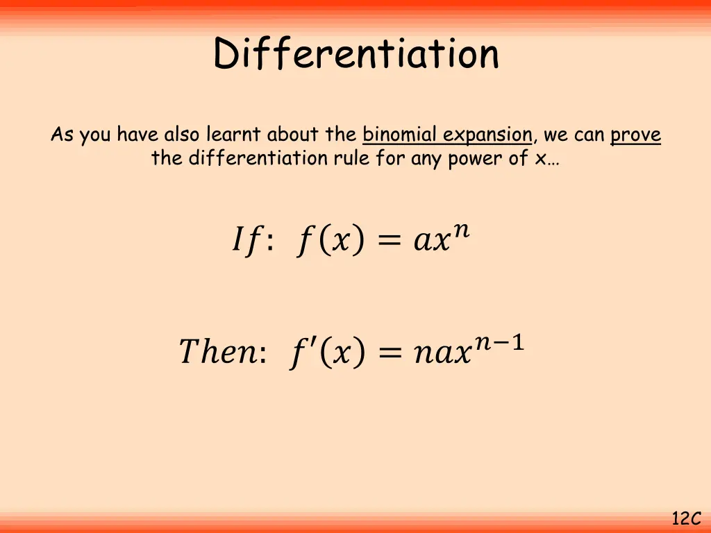 differentiation 16