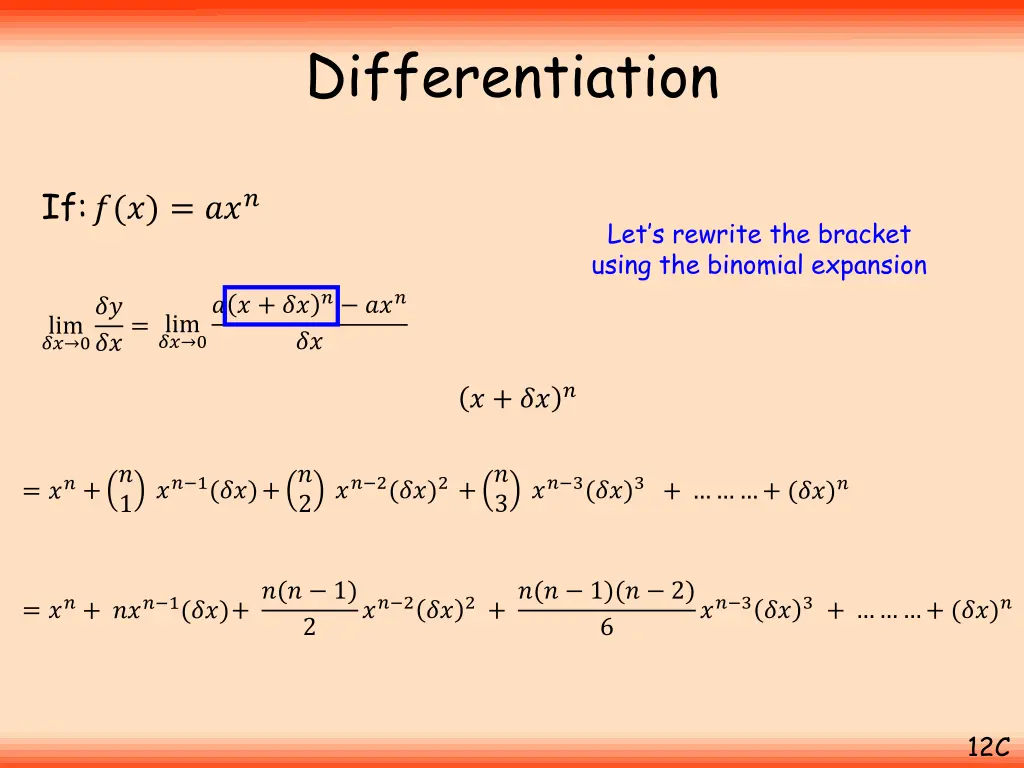 differentiation 20