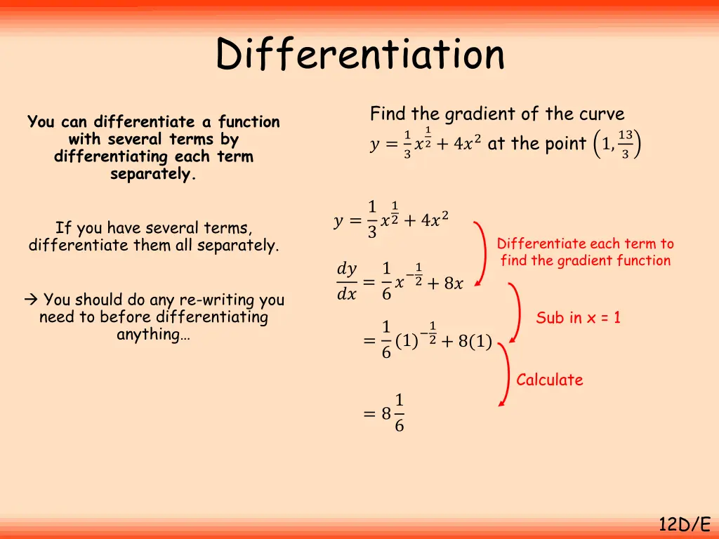 differentiation 26
