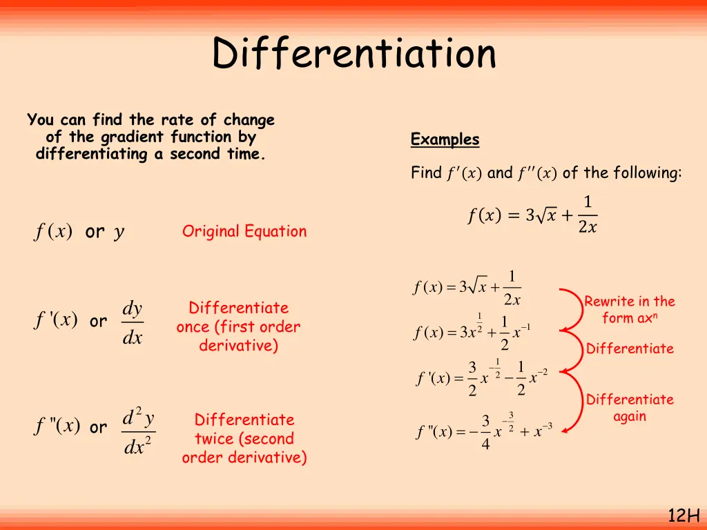 differentiation 39