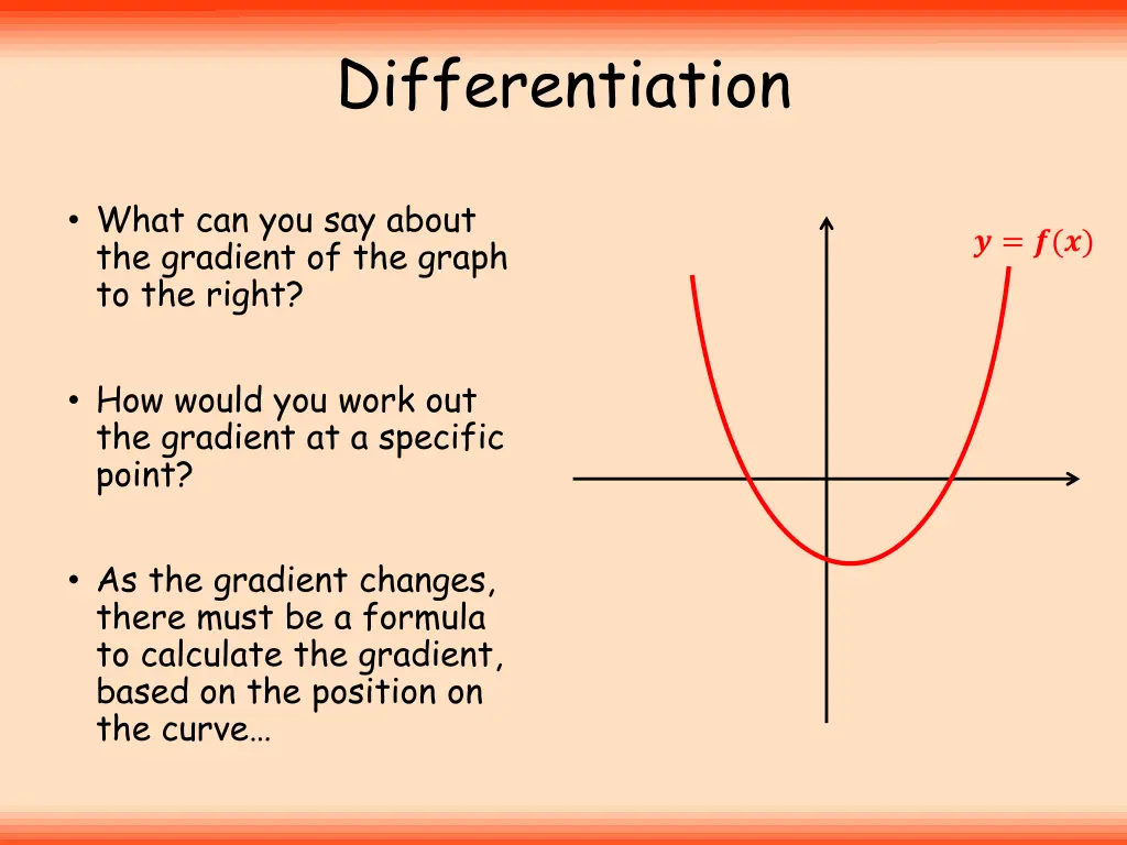 differentiation