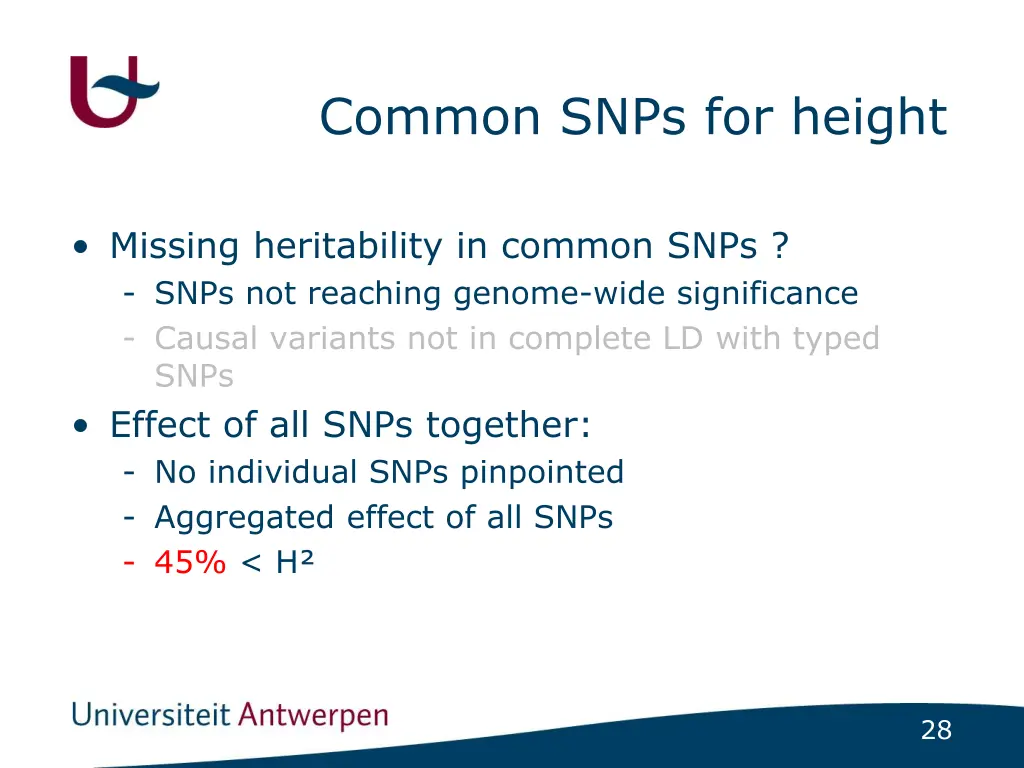 common snps for height 2