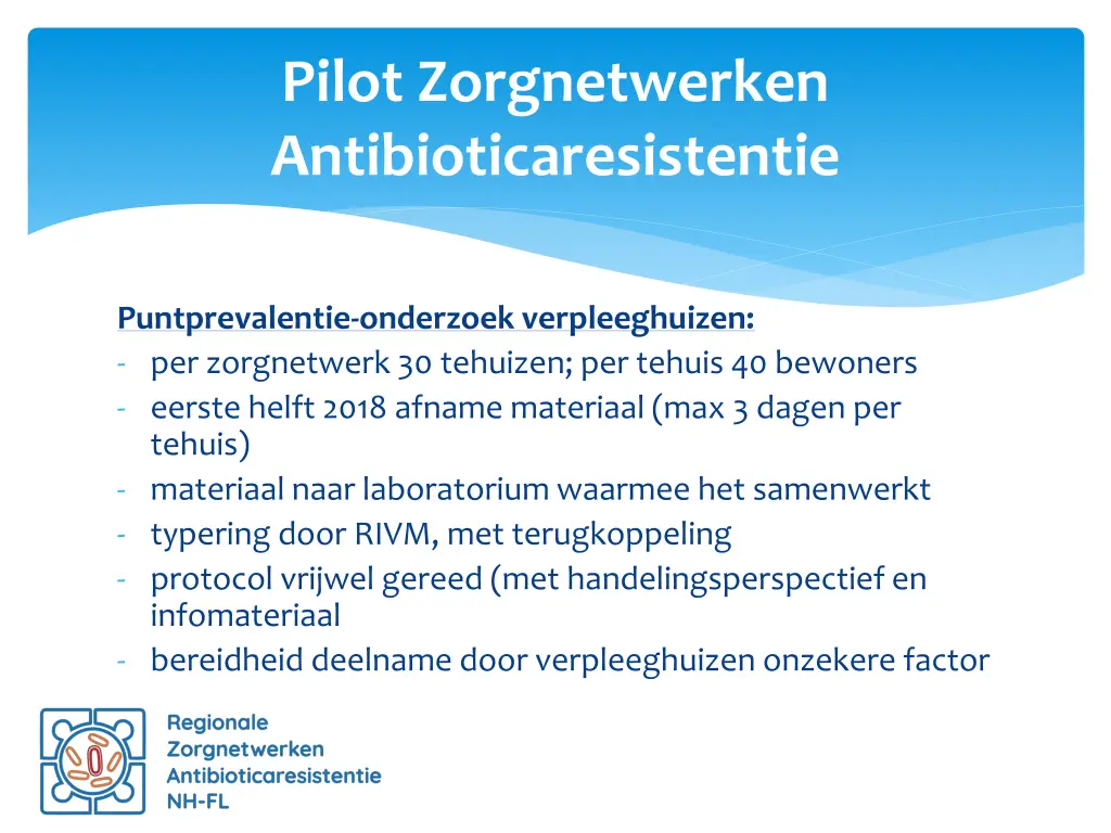 pilot zorgnetwerken antibioticaresistentie 10