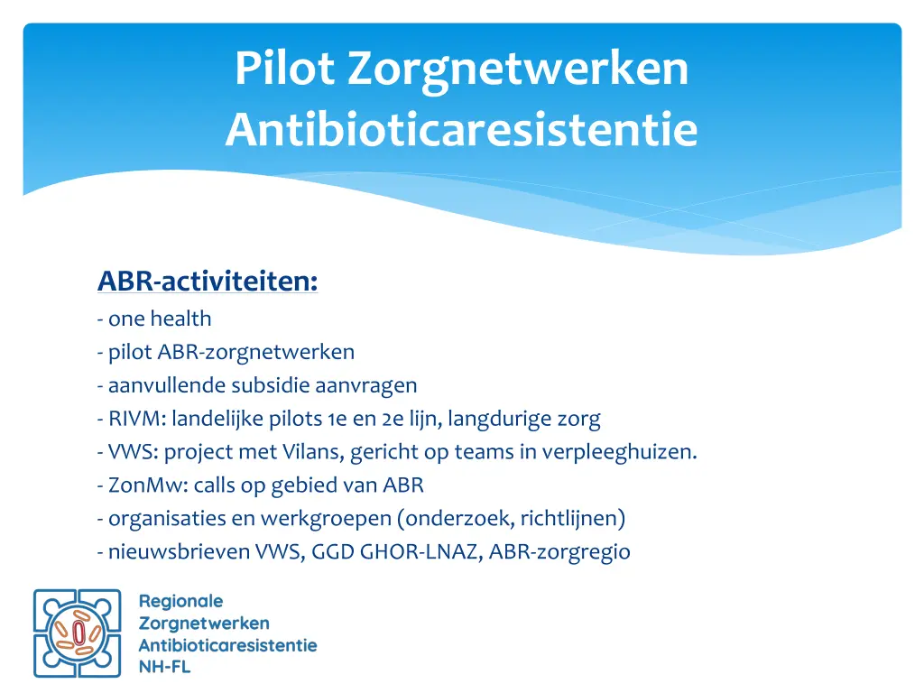 pilot zorgnetwerken antibioticaresistentie 5