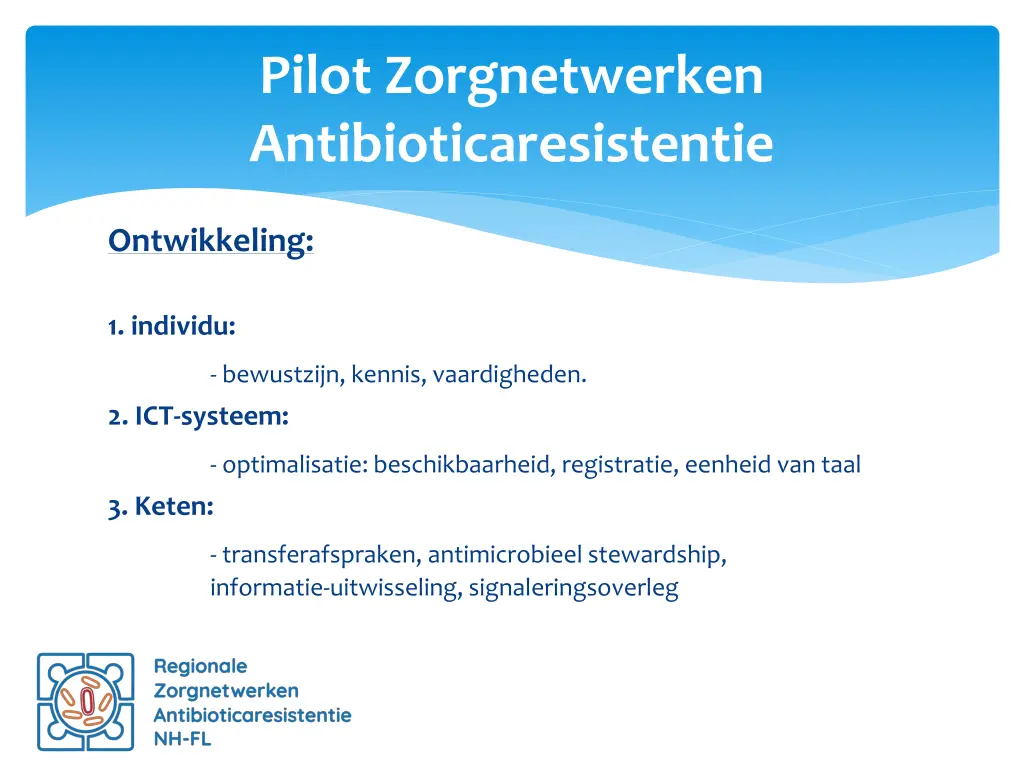 pilot zorgnetwerken antibioticaresistentie 7