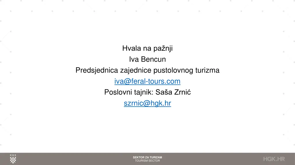hvala na pa nji iva bencun