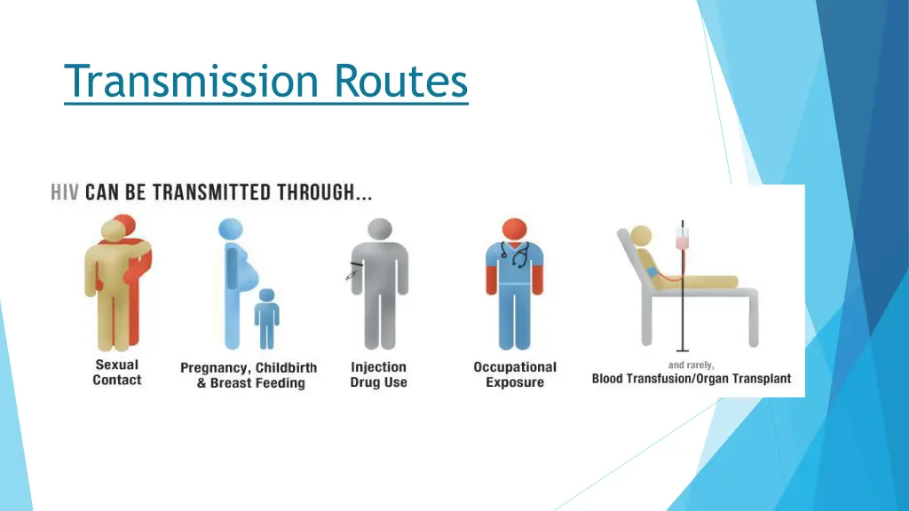 transmission routes