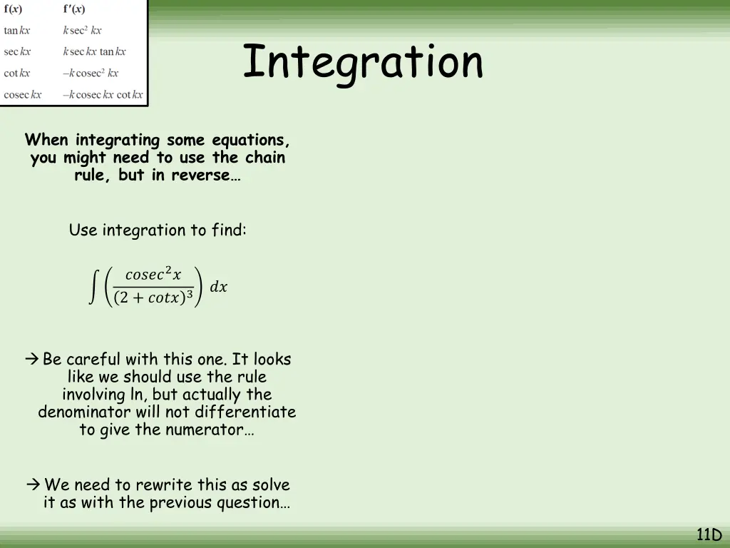 integration 5