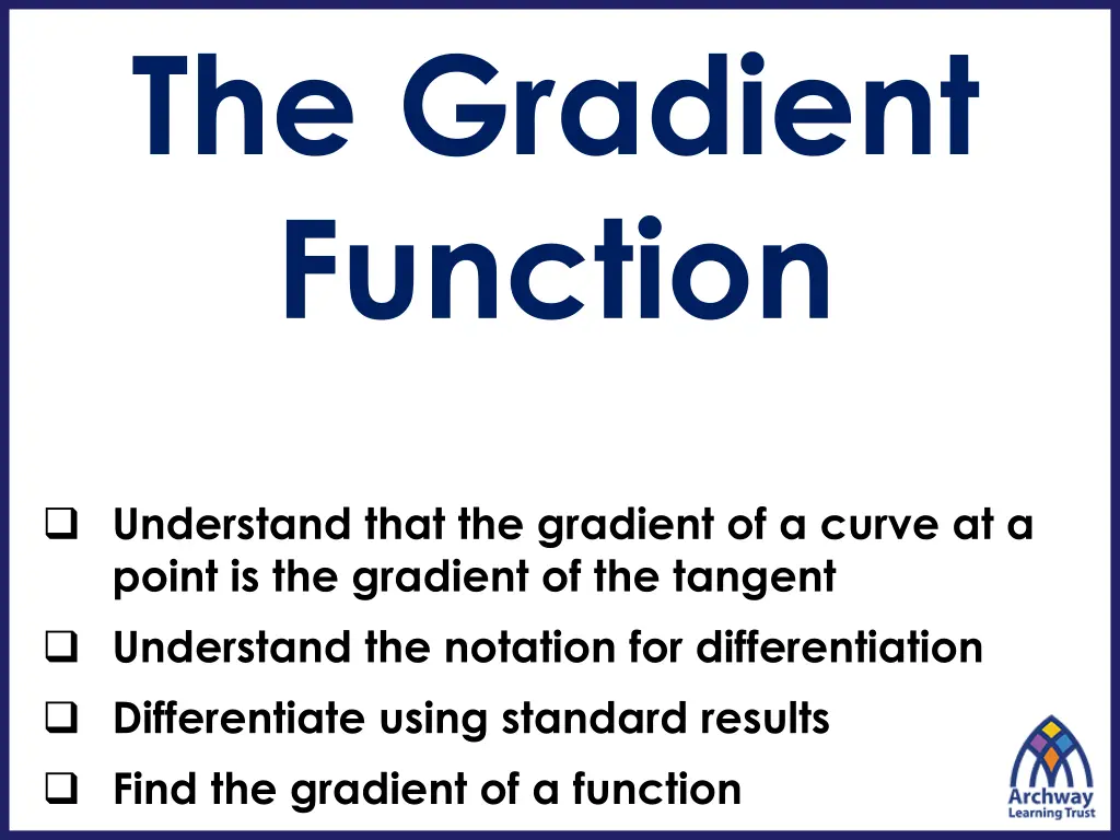 the gradient function