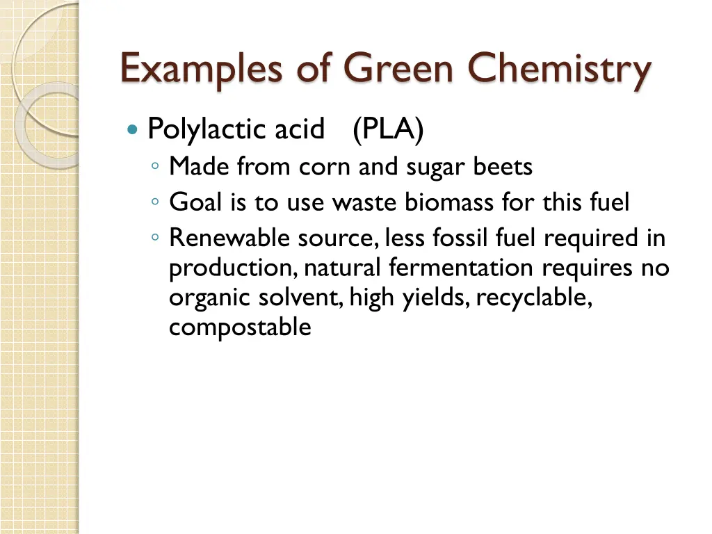 examples of green chemistry 4