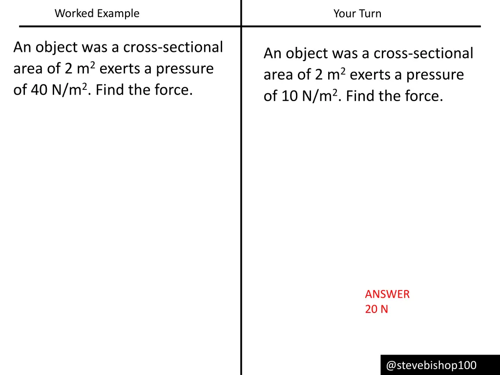 worked example 1