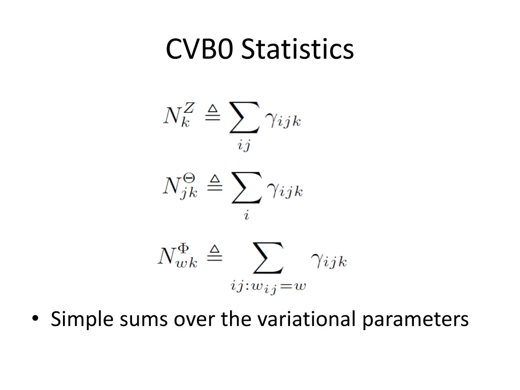 cvb0 statistics