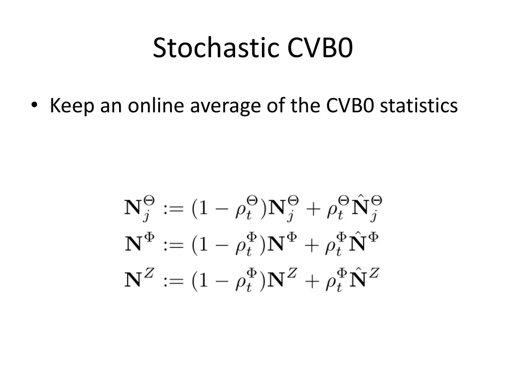 stochastic cvb0 1