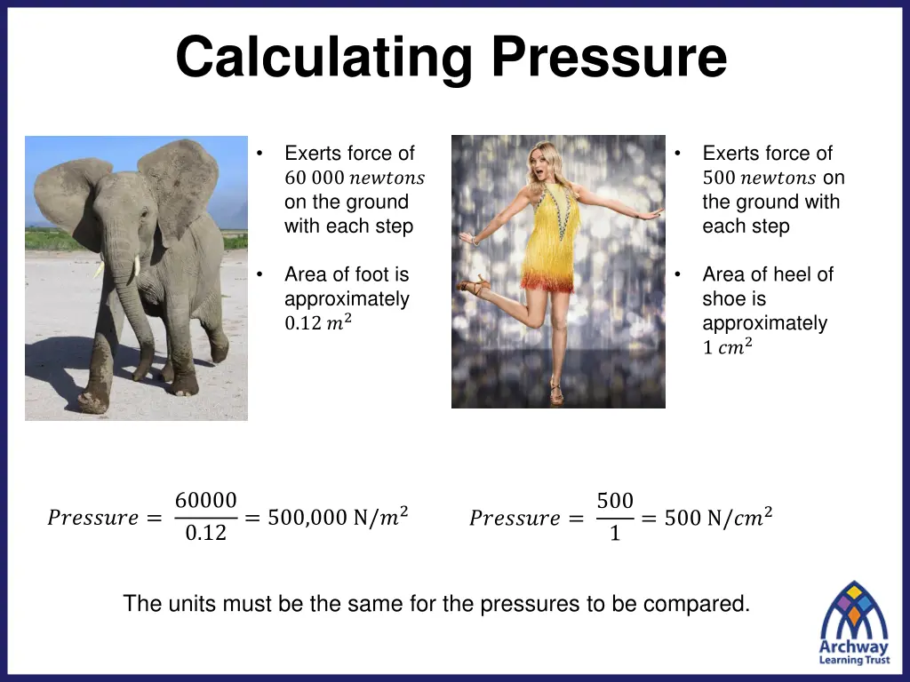 calculating pressure 1