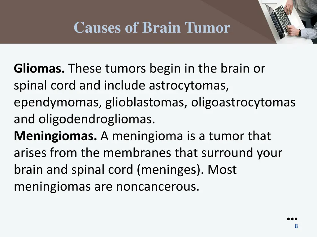 causes of brain tumor