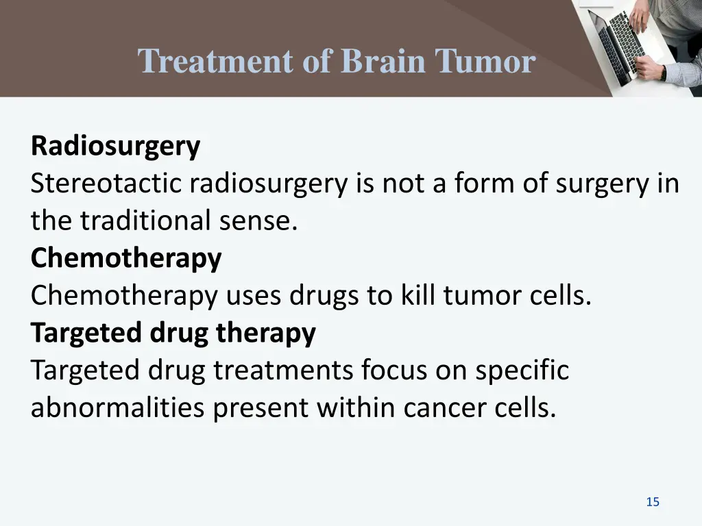 treatment of brain tumor 1