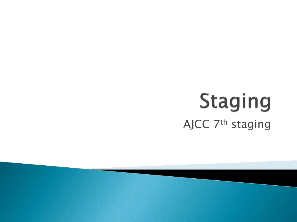 ajcc 7 th staging