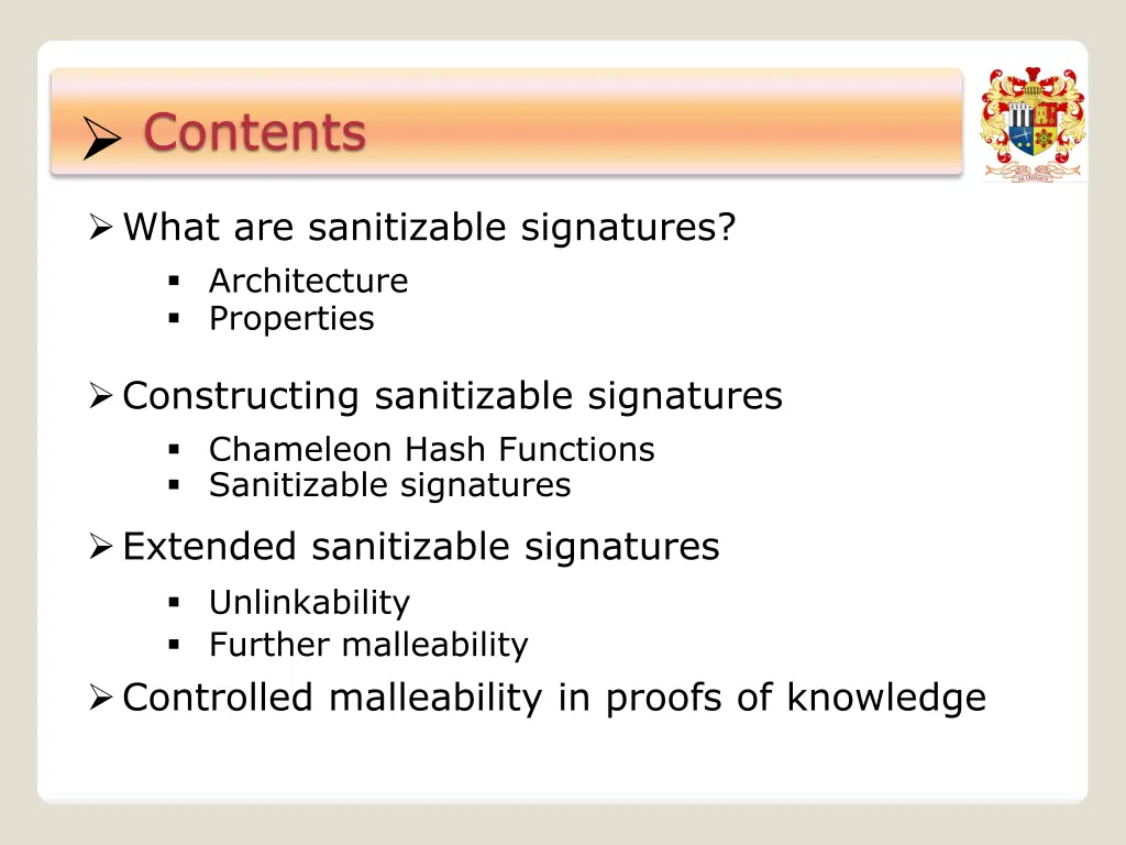 contents