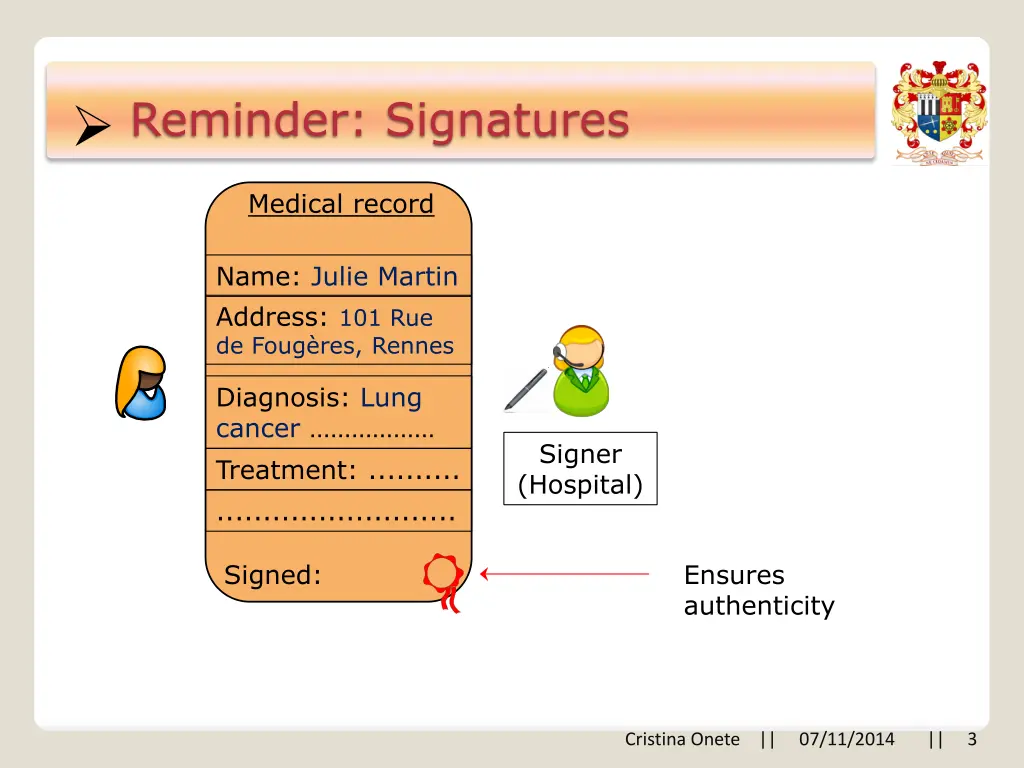 reminder signatures