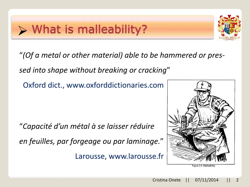 what is malleability