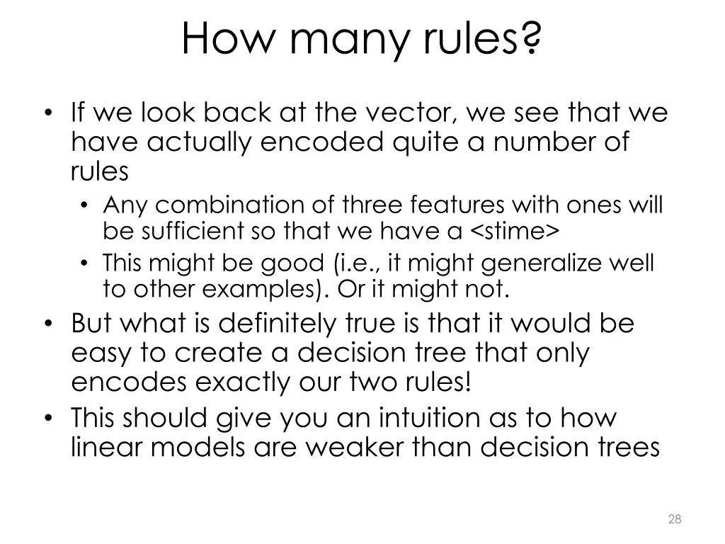 how many rules