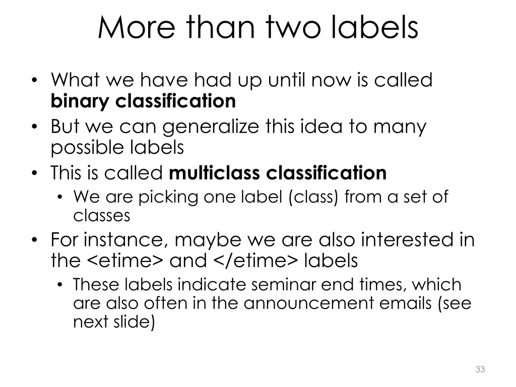 more than two labels