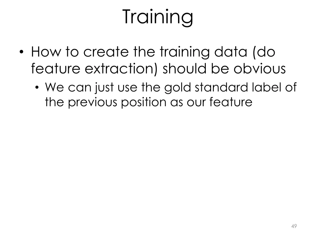 training 1