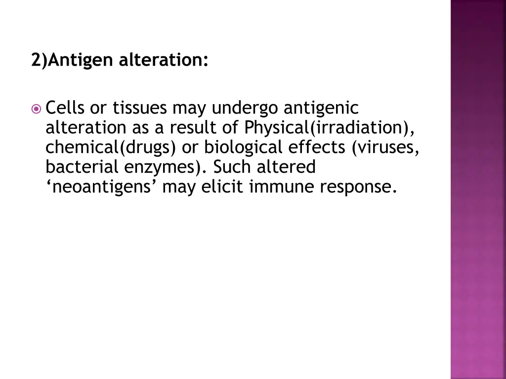 2 antigen alteration