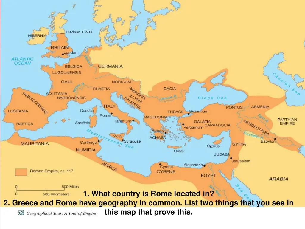 1 what country is rome located in