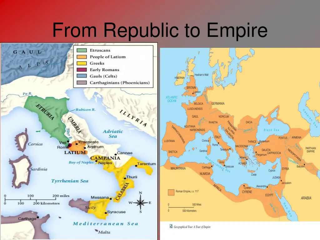 from republic to empire