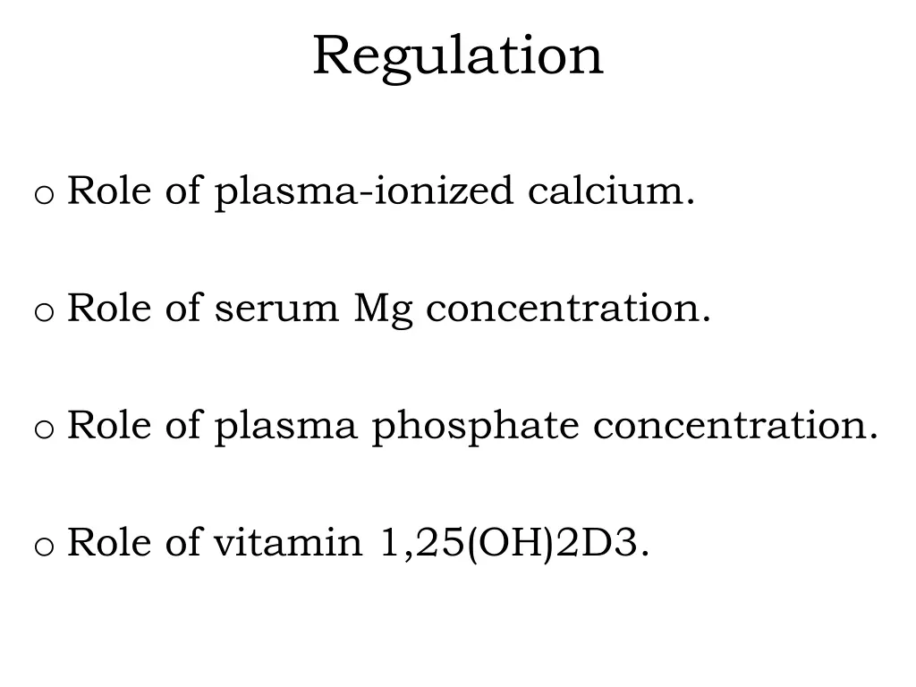 regulation