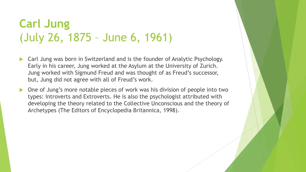 carl jung july 26 1875 june 6 1961