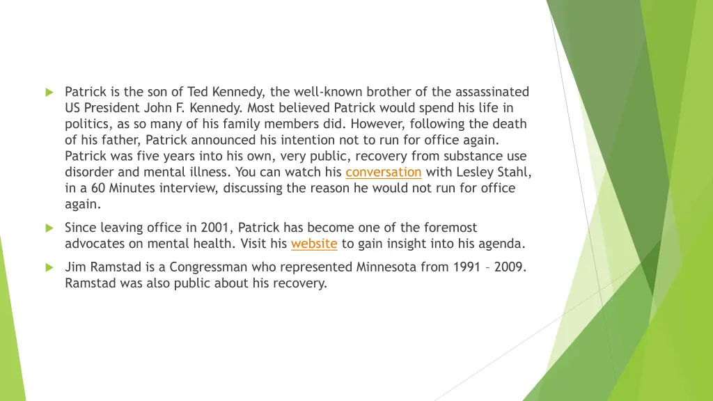 patrick is the son of ted kennedy the well known