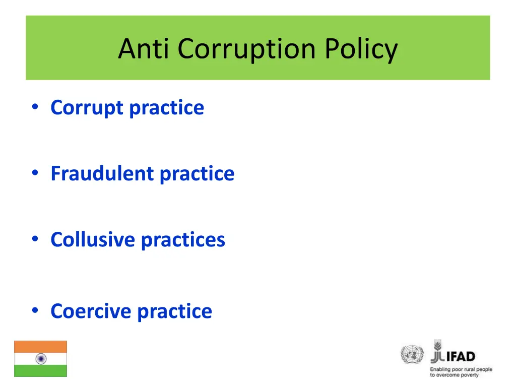 anti corruption policy 3