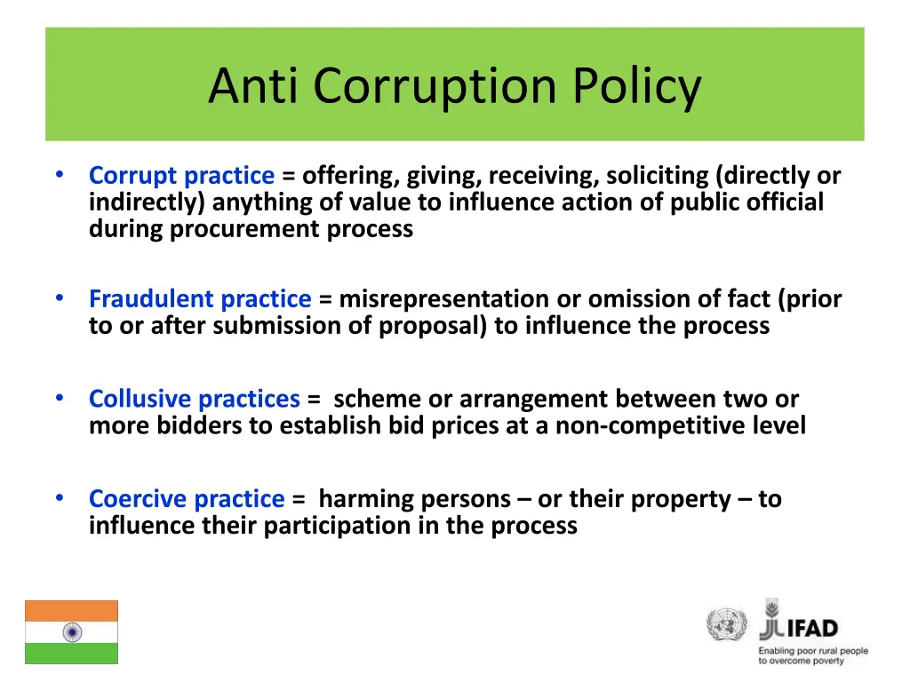 anti corruption policy 4