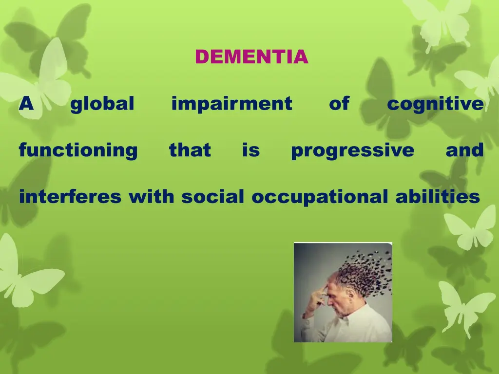 dementia