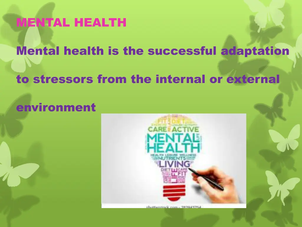 mental health