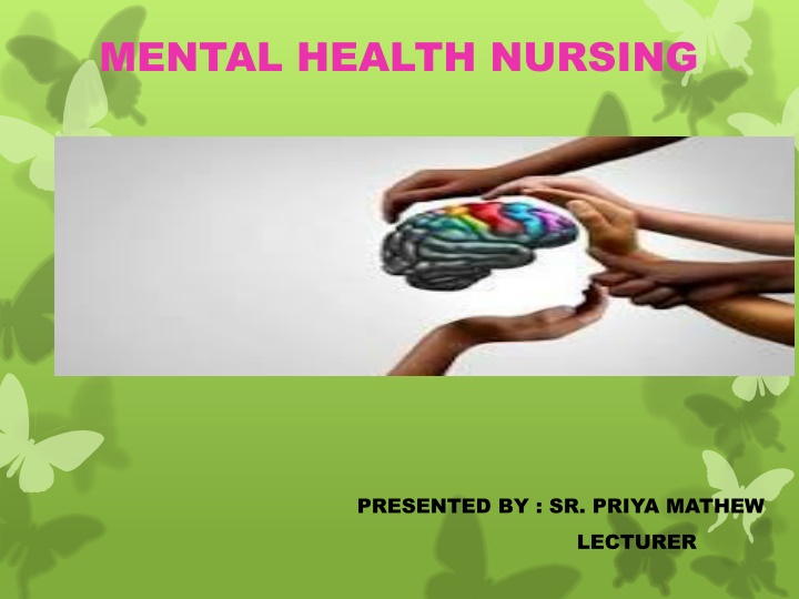 mental health nursing