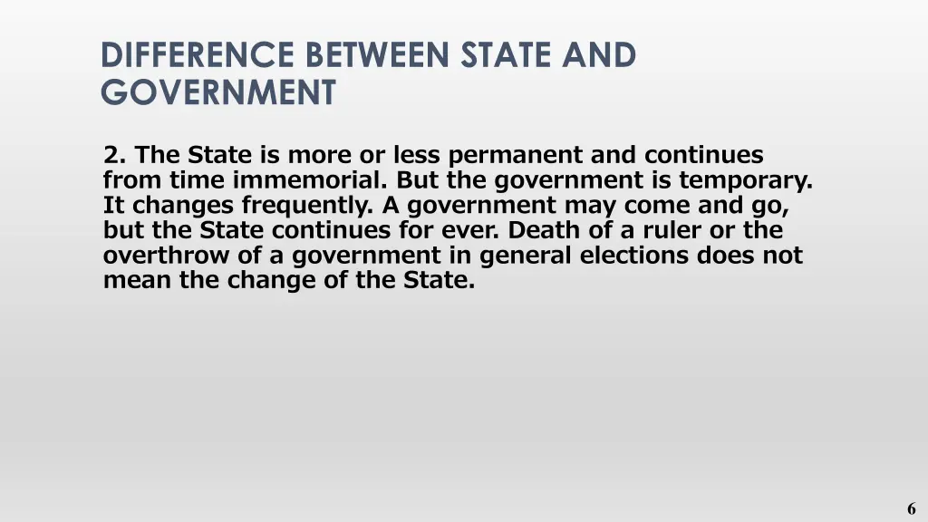 difference between state and government 1