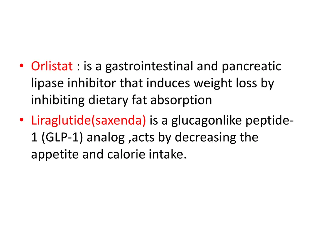 orlistat is a gastrointestinal and pancreatic