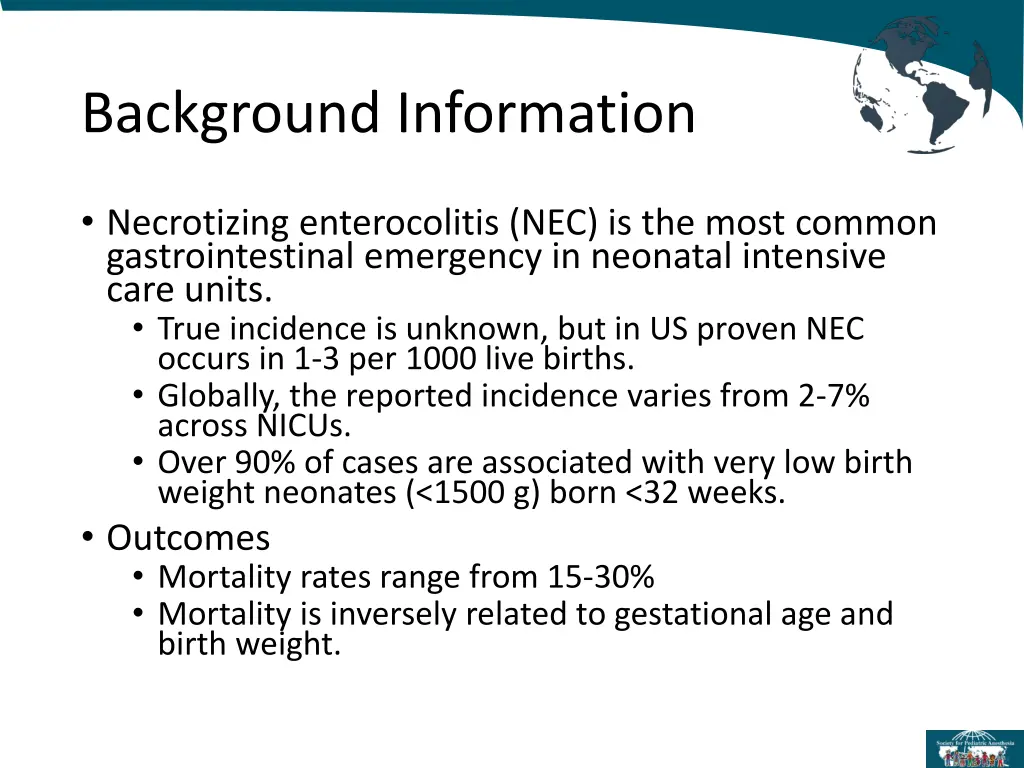 background information